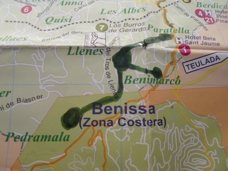 Big plot for sale in Benissa Ptda Llenes Costa Blanca, Spain