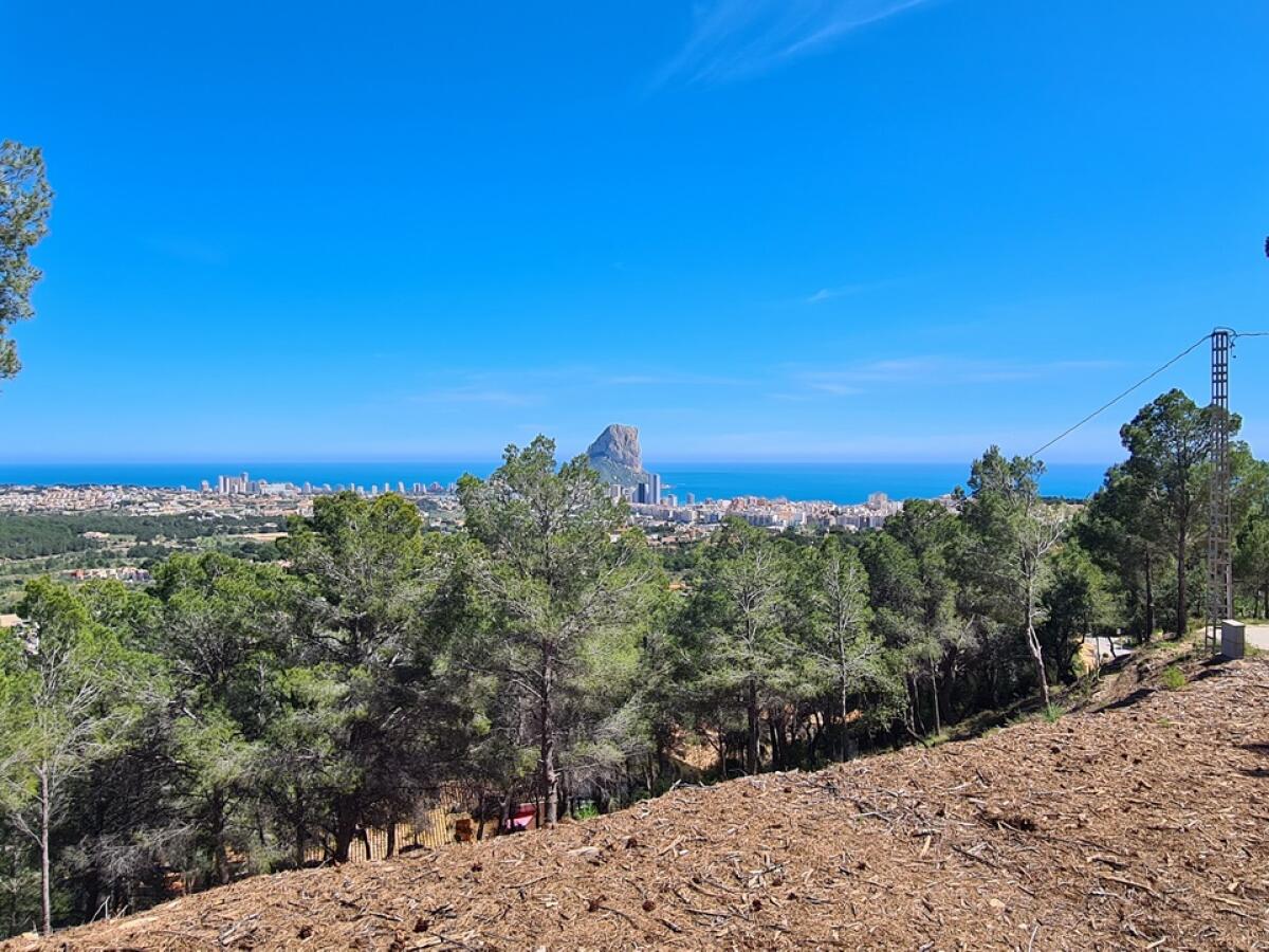 Plot for sale in Calpe Oltamar