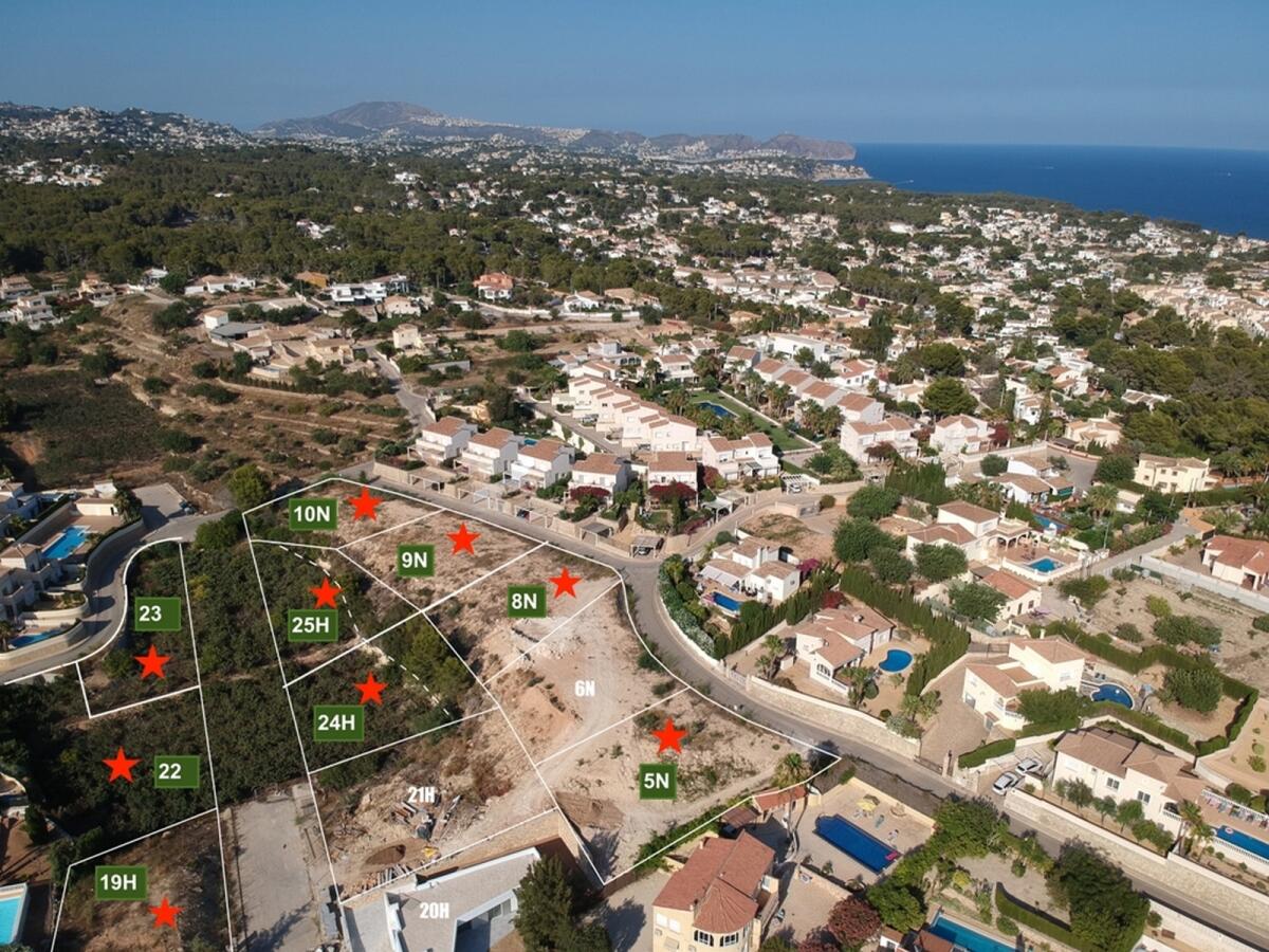Plot for sale in Calpe Gran Sol