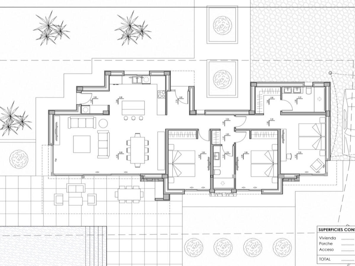 Luxury Villa with Pool and BBQ in Quiet Calpe Area.